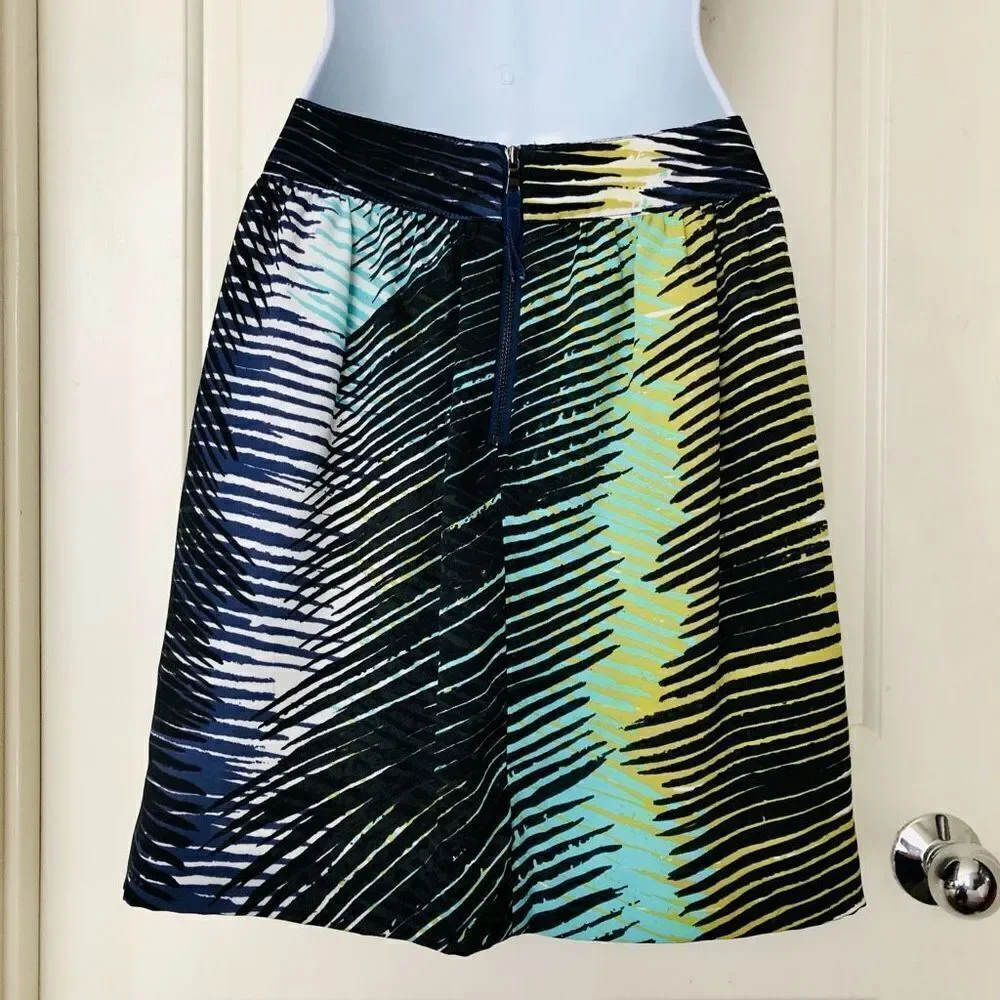 Anne Taylor Loft Women’s Multicolored Mini A-line Skirt